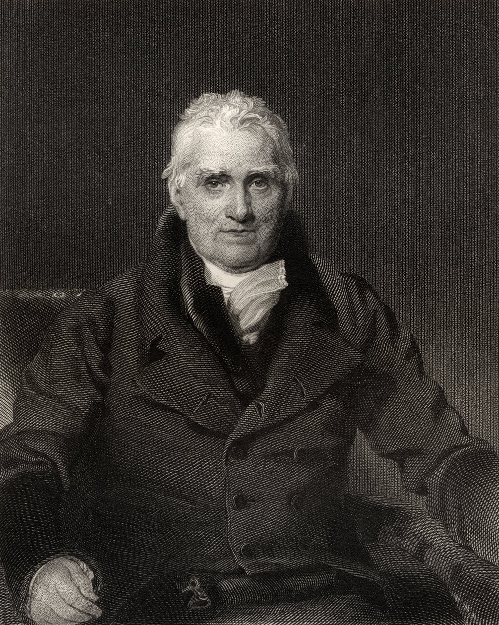 John Scott, gravado por H. Robinson, da National Portrait Gallery, volume III, publicado em 1835 de Thomas Lawrence
