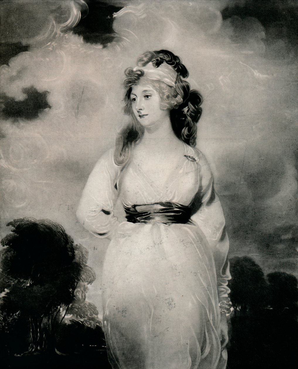 Lady Amelia Anne Hobart, vice-condessa Castlereagh, marquesa de Londonderry, c1800, 1 de Thomas Lawrence