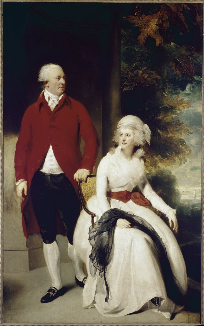 Sr. e Sra. John Julius Angerstein (óleo sobre tela de Thomas Lawrence
