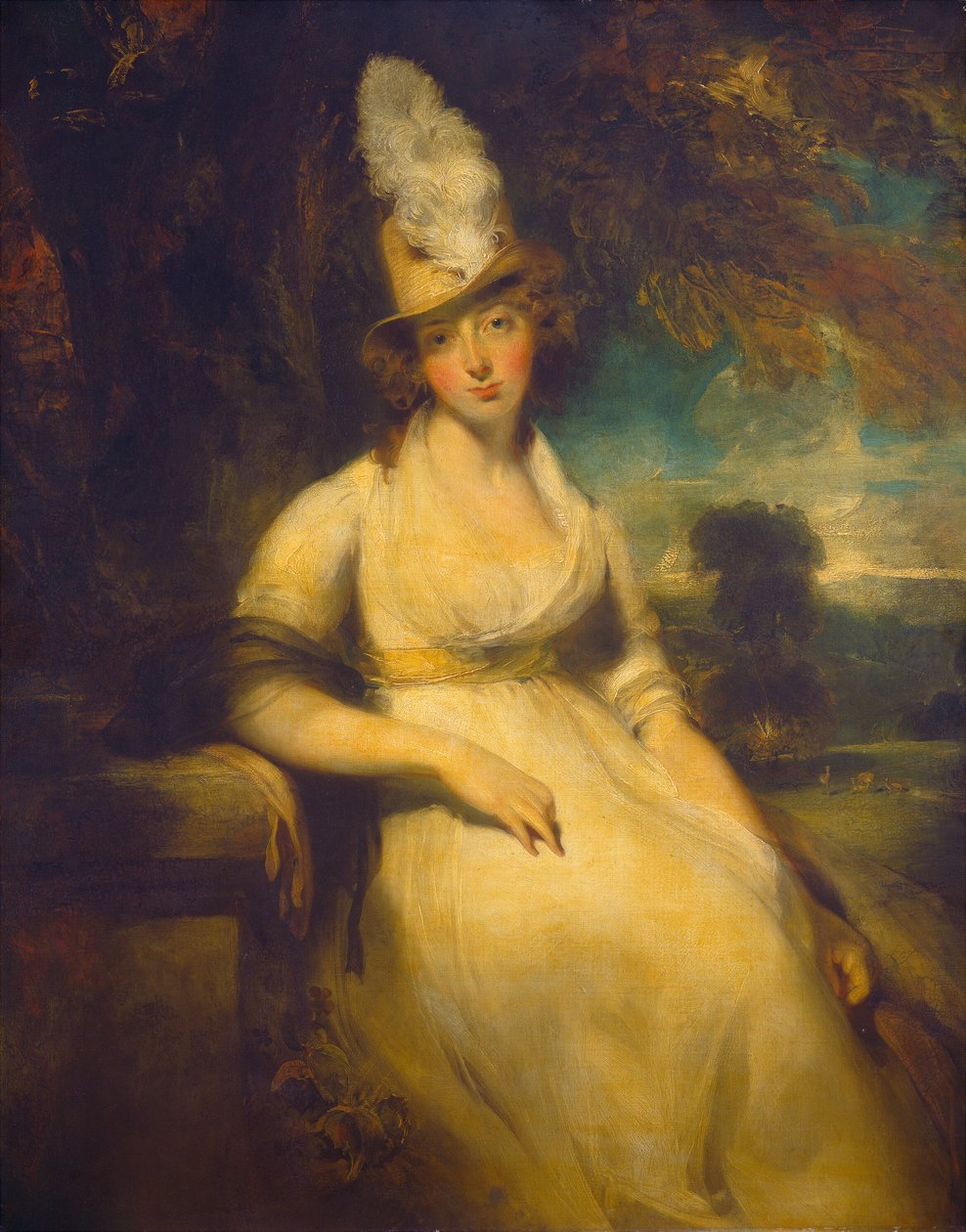 Sra. Robert Blencowe, c. 1792. de Thomas Lawrence