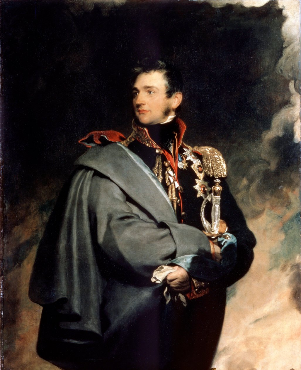 Retrato do conde Mikhail Vorontsov, 1782-1830, 1821. de Thomas Lawrence