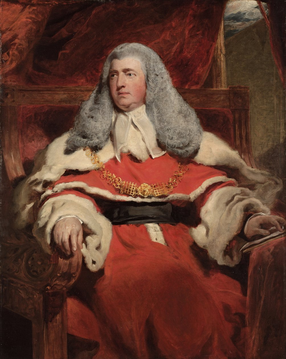 Retrato de Edward Law, 1º Barão Ellenborough, MP de Thomas Lawrence