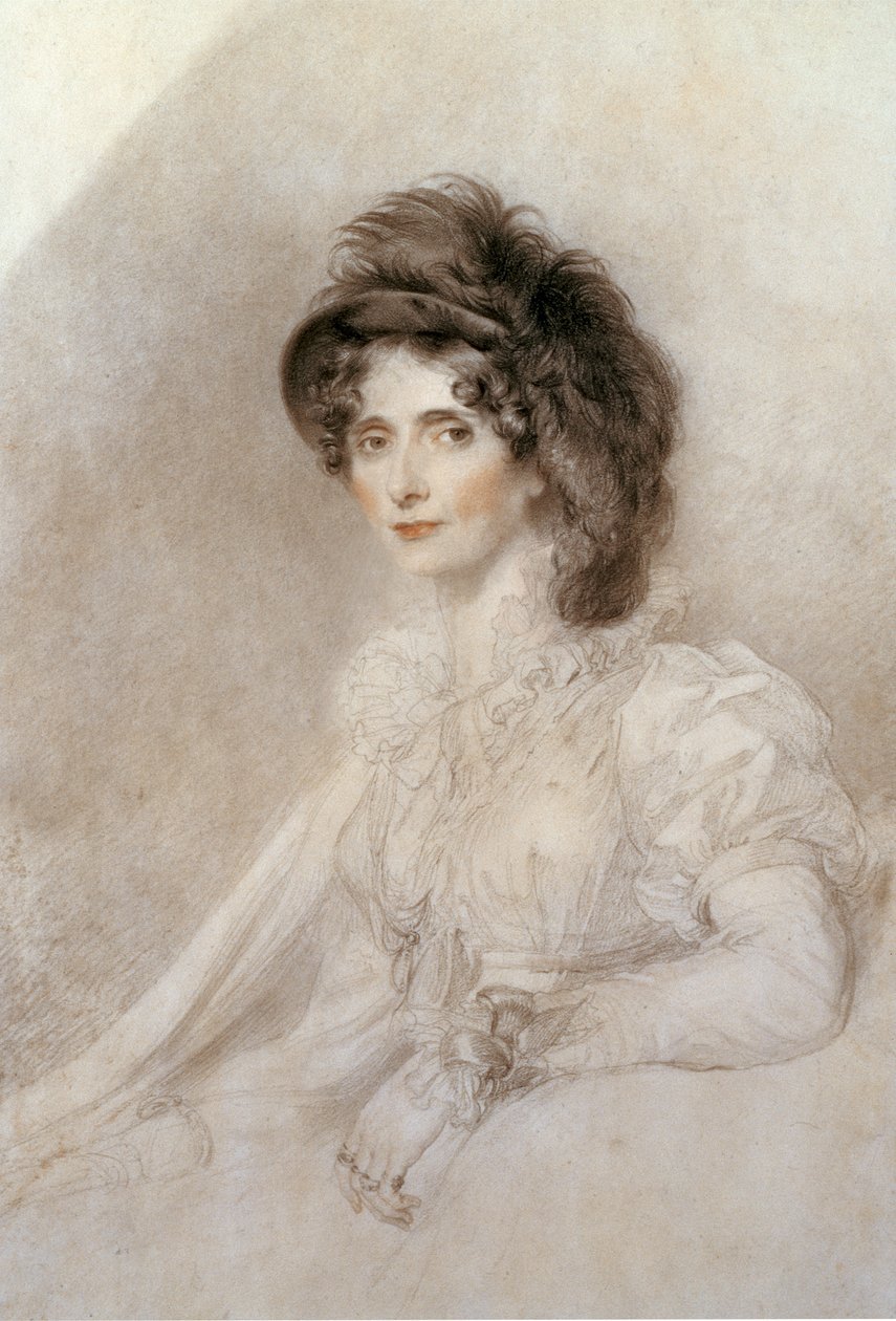 Retrato de Elizabeth, Duquesa de Devonshire, 1816 de Thomas Lawrence