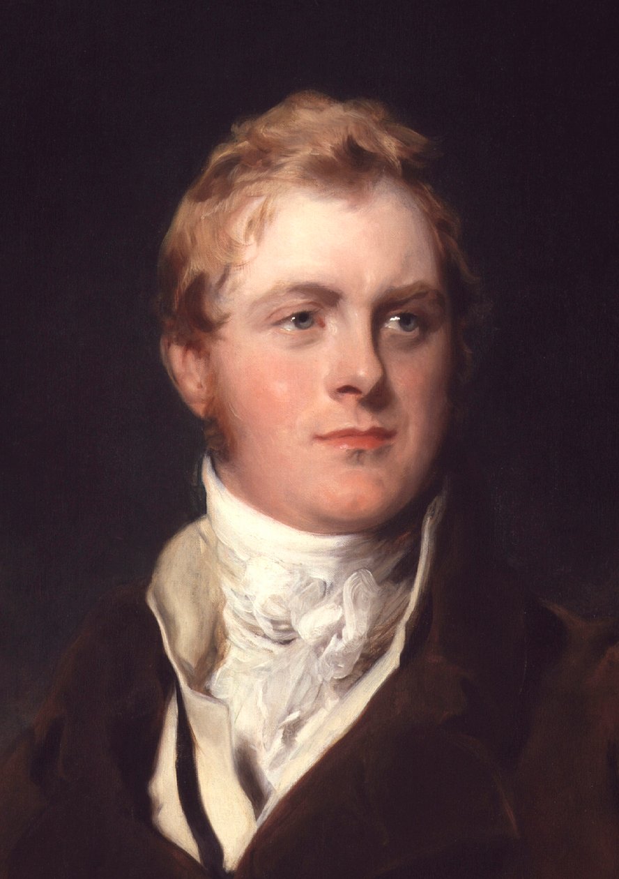 Retrato de Frederick John Robinson, Primeiro Conde de Ripon de Thomas Lawrence