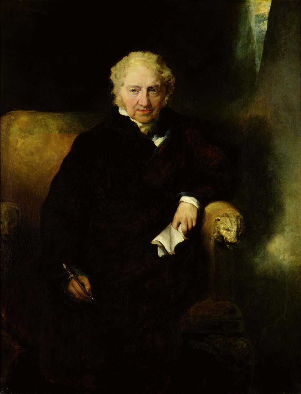 Retrato de Henry Fuseli (Johann Heinrich Fussli) (1741-1825) de Thomas Lawrence