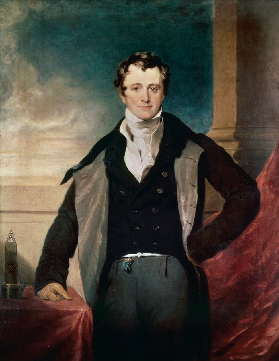 Retrato de Humphry Davy (Penzance de Thomas Lawrence