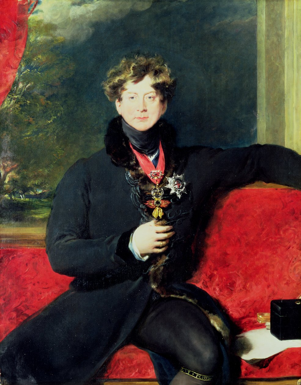 Retrato do rei George IV de Thomas Lawrence