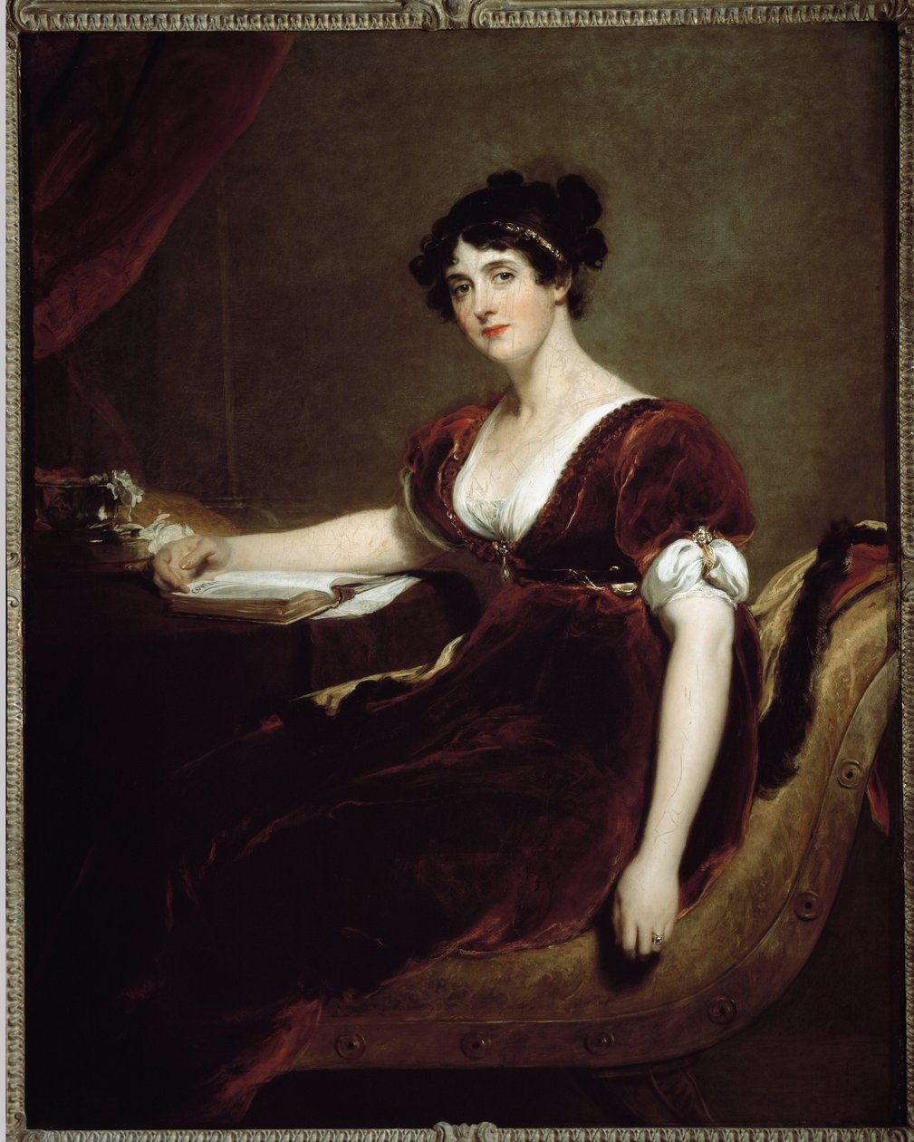 Retrato de Madame Isaac Cuthbert (óleo sobre tela de Thomas Lawrence