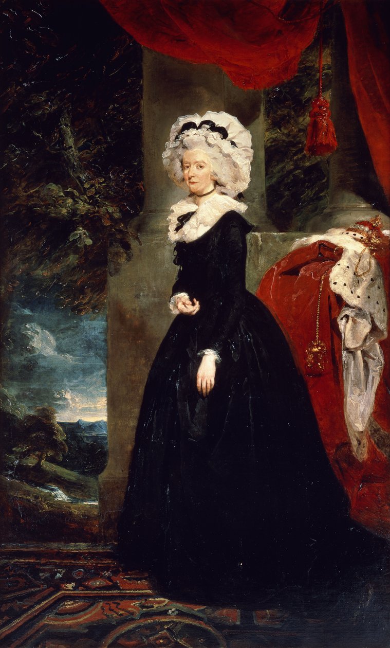 Retrato da Filadélfia Hannah, viscondessa Cremorne de Thomas Lawrence