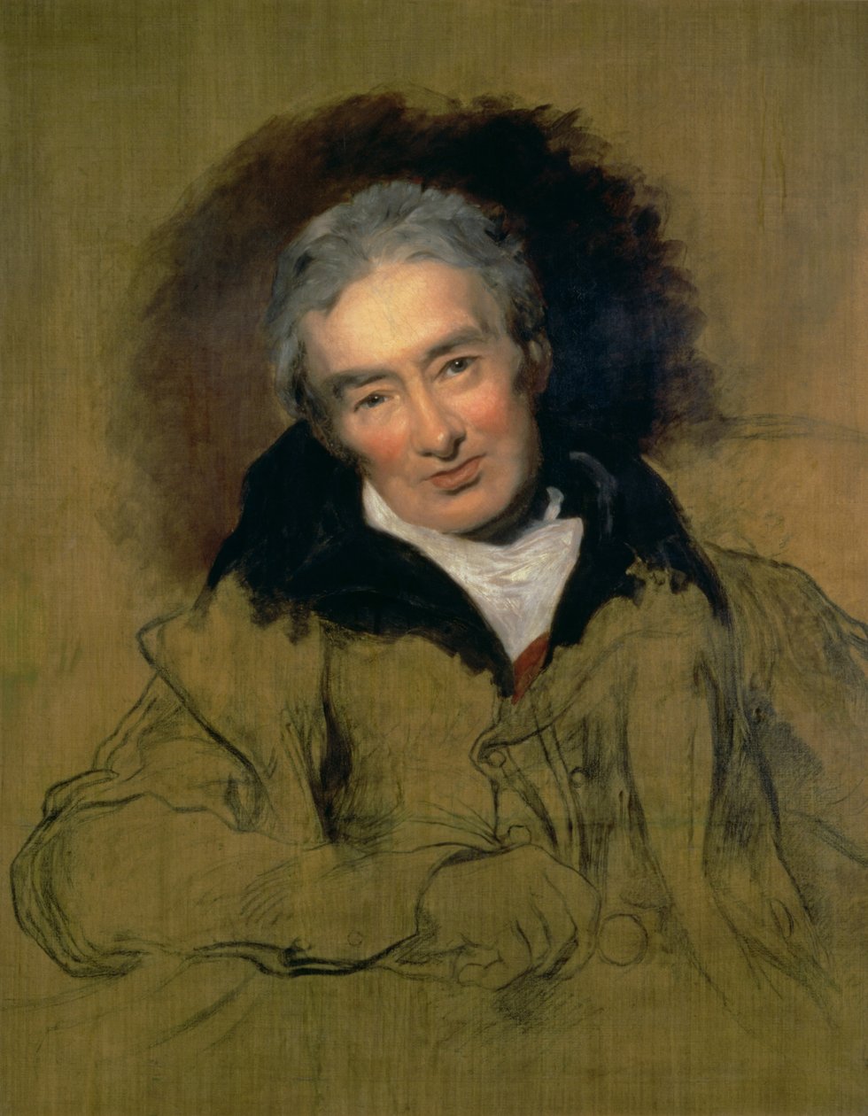Retrato de William Wilberforce (1759-1833) 1828 (óleo sobre tela) (ver 112022) de Thomas Lawrence