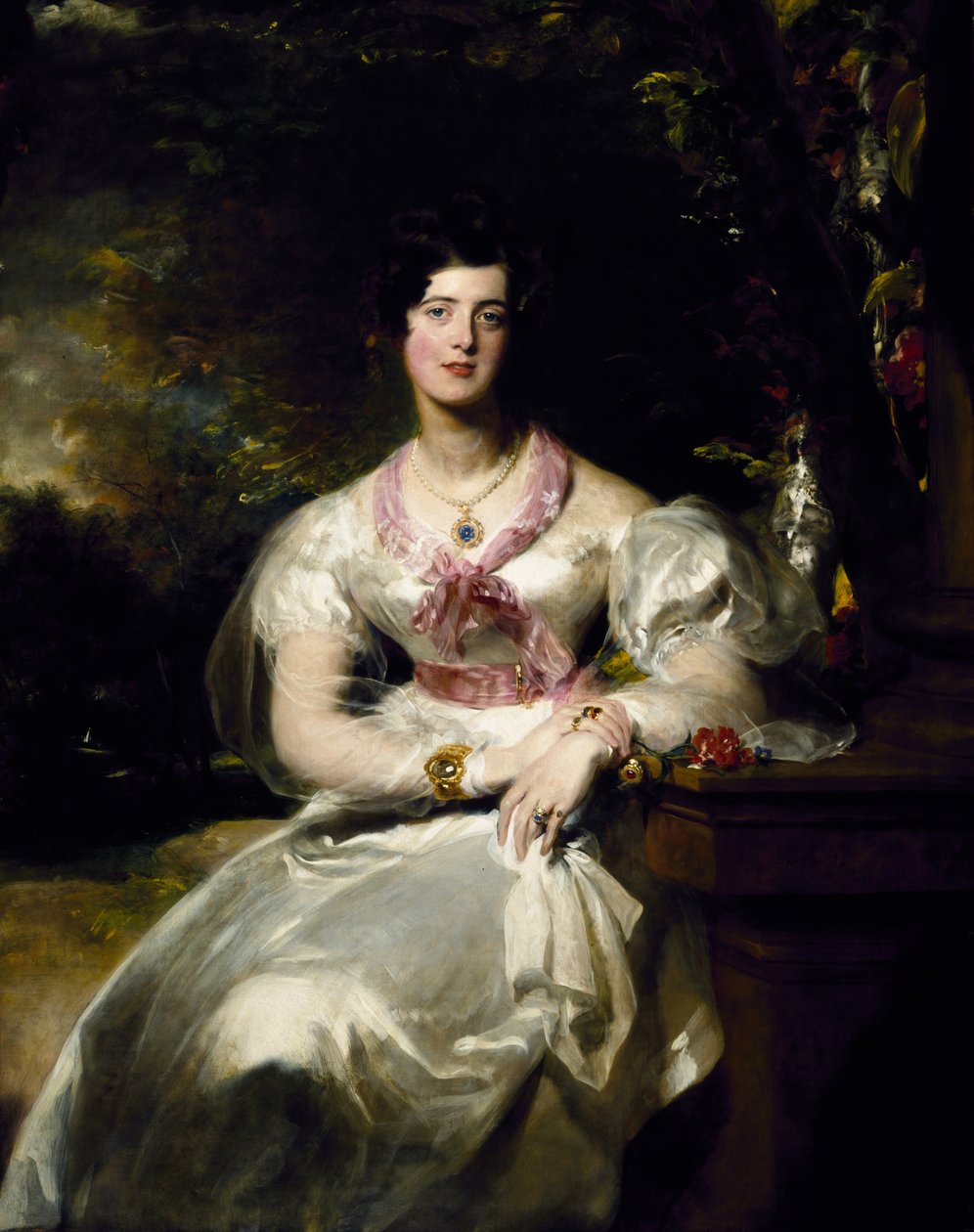 Retrato da Honorável Sra. Seymour Bathurst de Thomas Lawrence