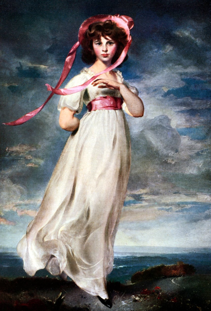 Sarah Barrett Moulin Pinkie, 1794 1926. de Thomas Lawrence