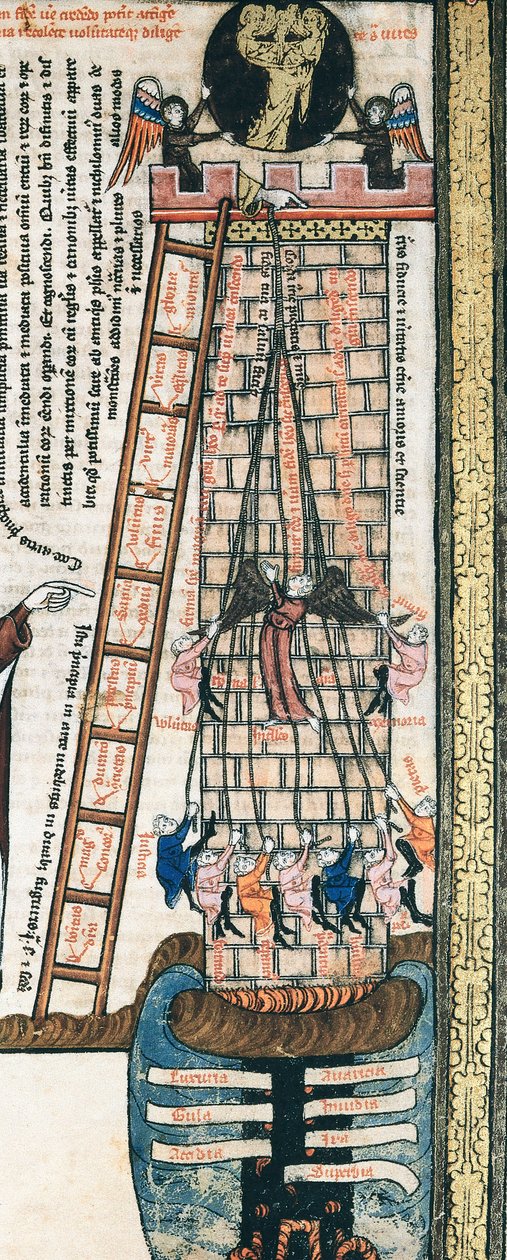 O fogo do inferno com os sete pecados capitais de Thomas Le Myésier