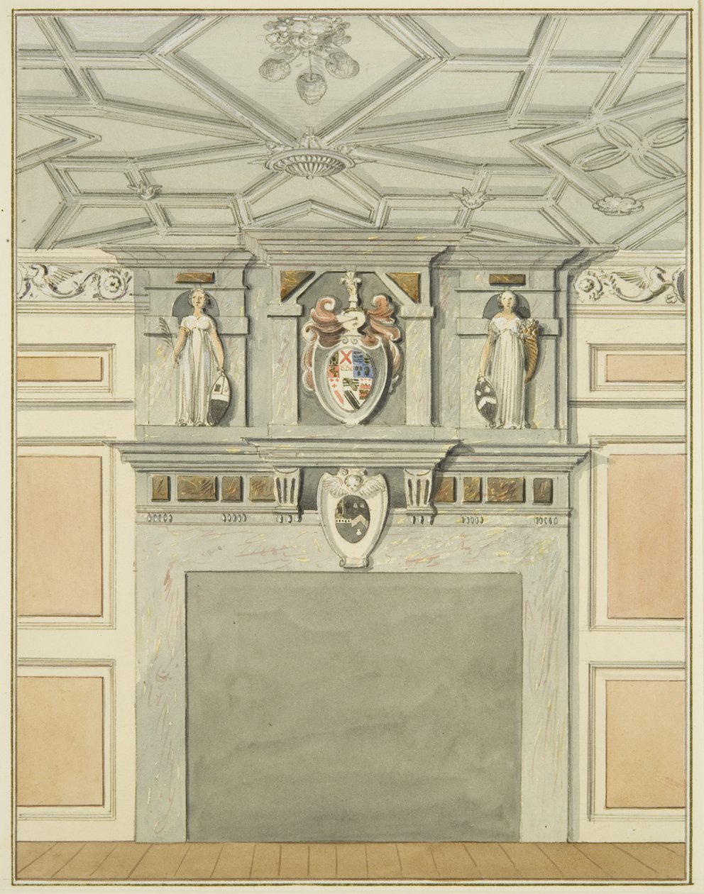 Interior com Chaminé de Sexton