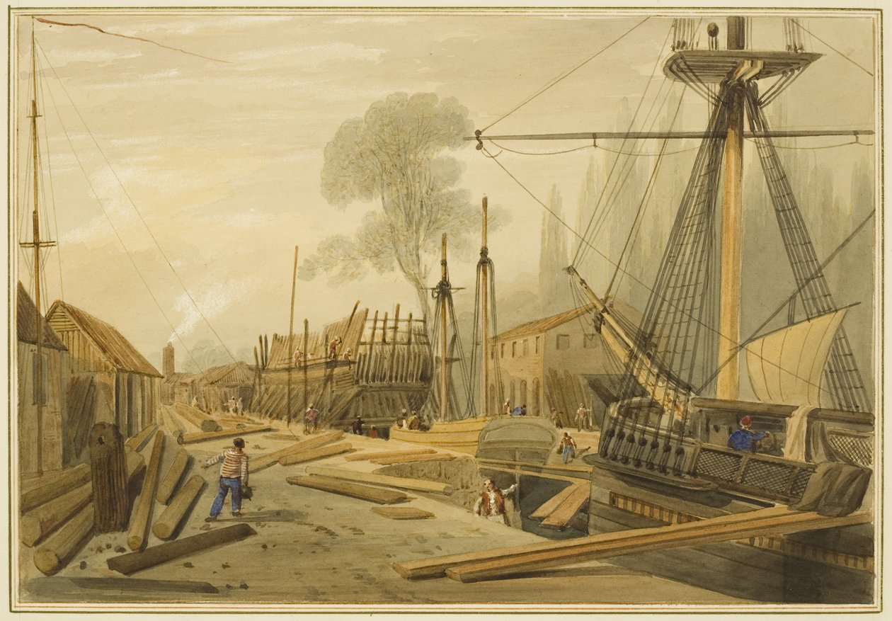 Doca dos Toms (Túmulos), Pântano da Canon de Thomas Leeson the Elder Rowbotham