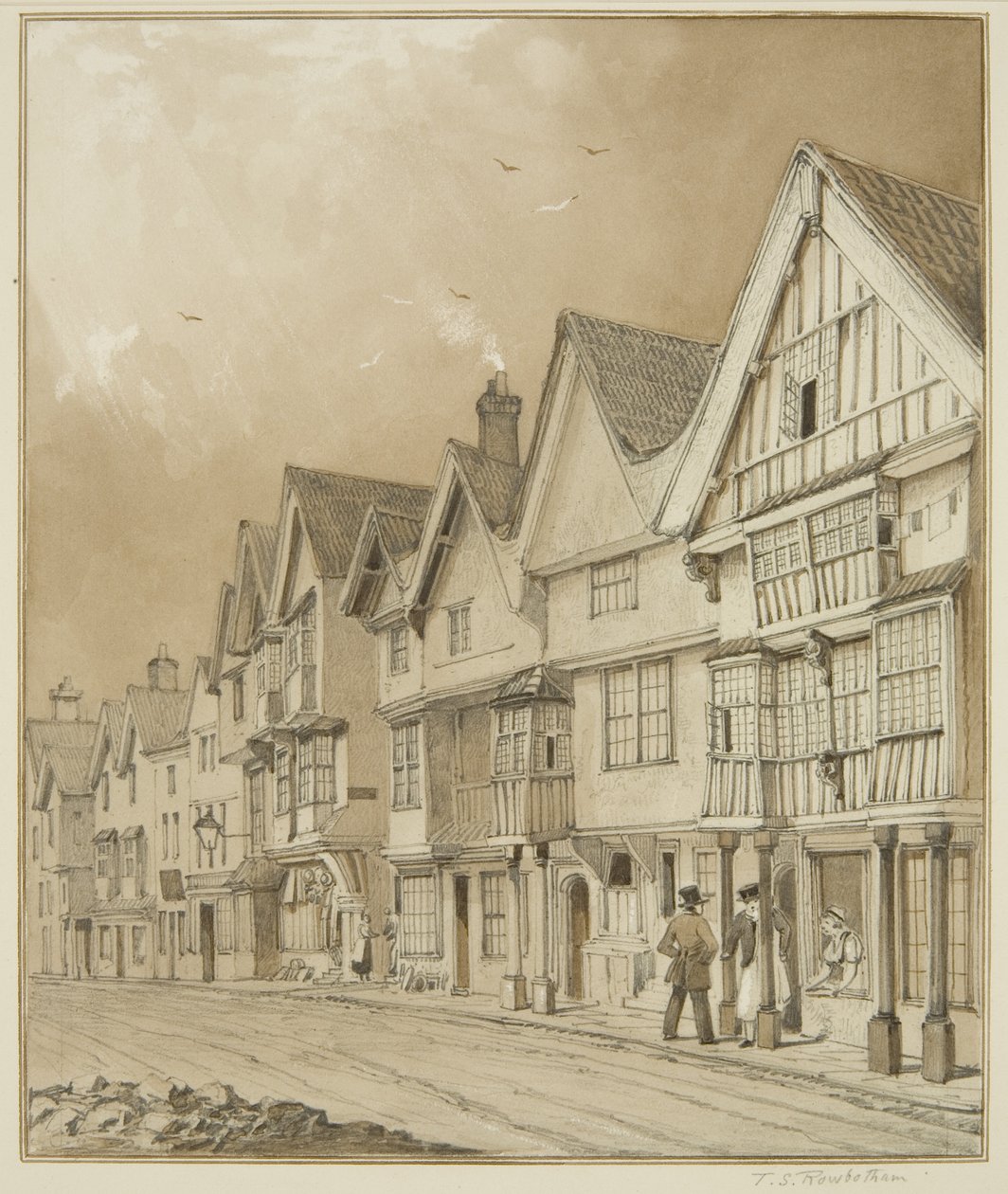 West side, Temple Street, de White