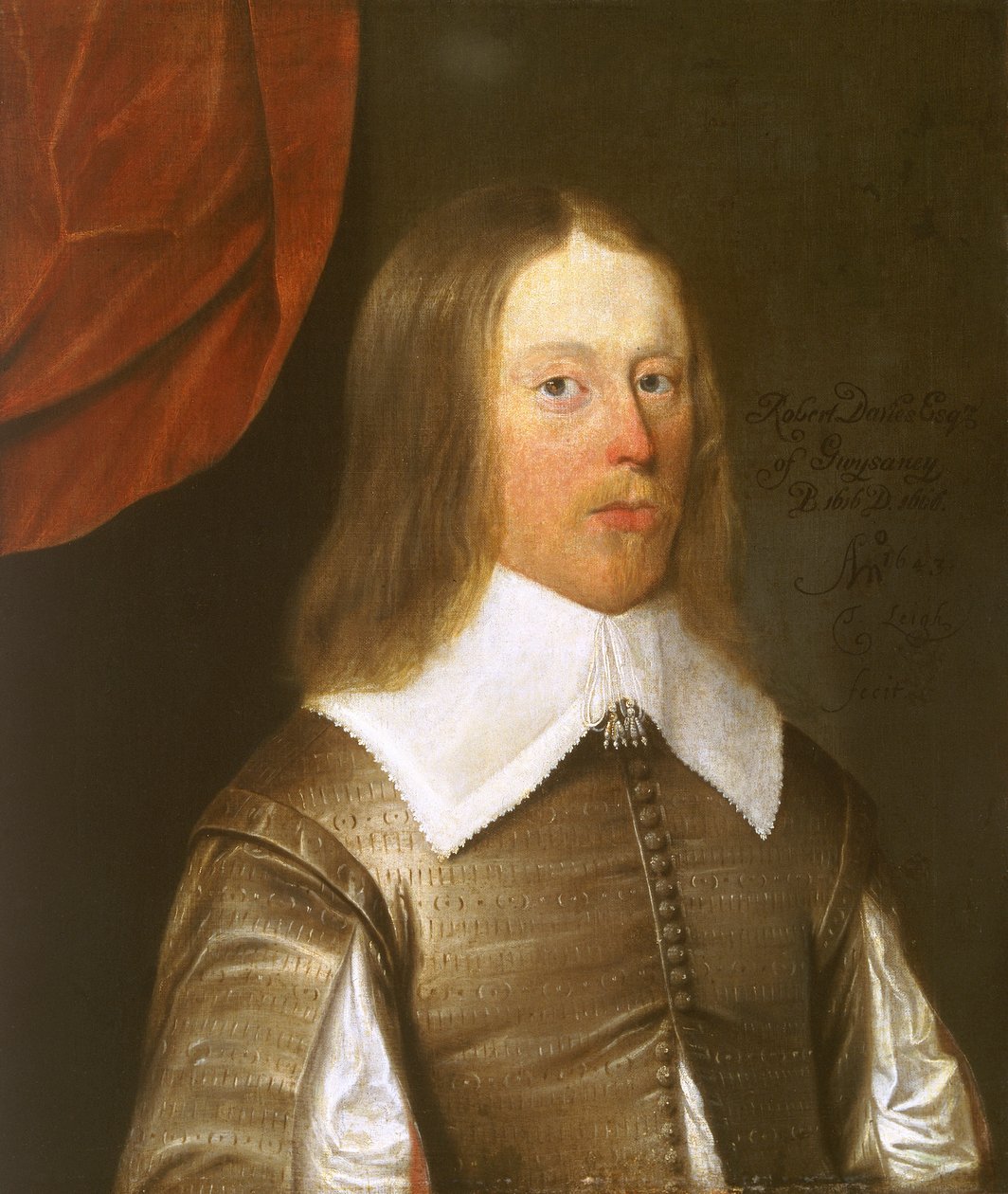 Robert Davies de Gwysaney 1616-1666, 1643. de Thomas Leigh