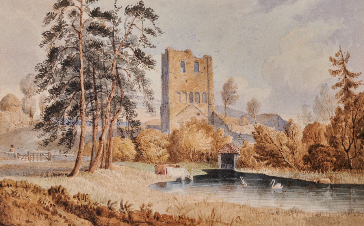 Great Buckland e a torre de St. Leonard, West Malling de Thomas Light Merritt