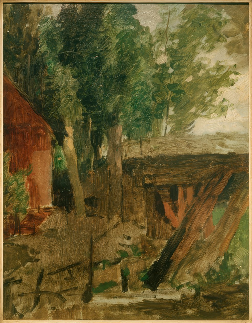 Moinho de água velho de Thomas Ludwig Herbst