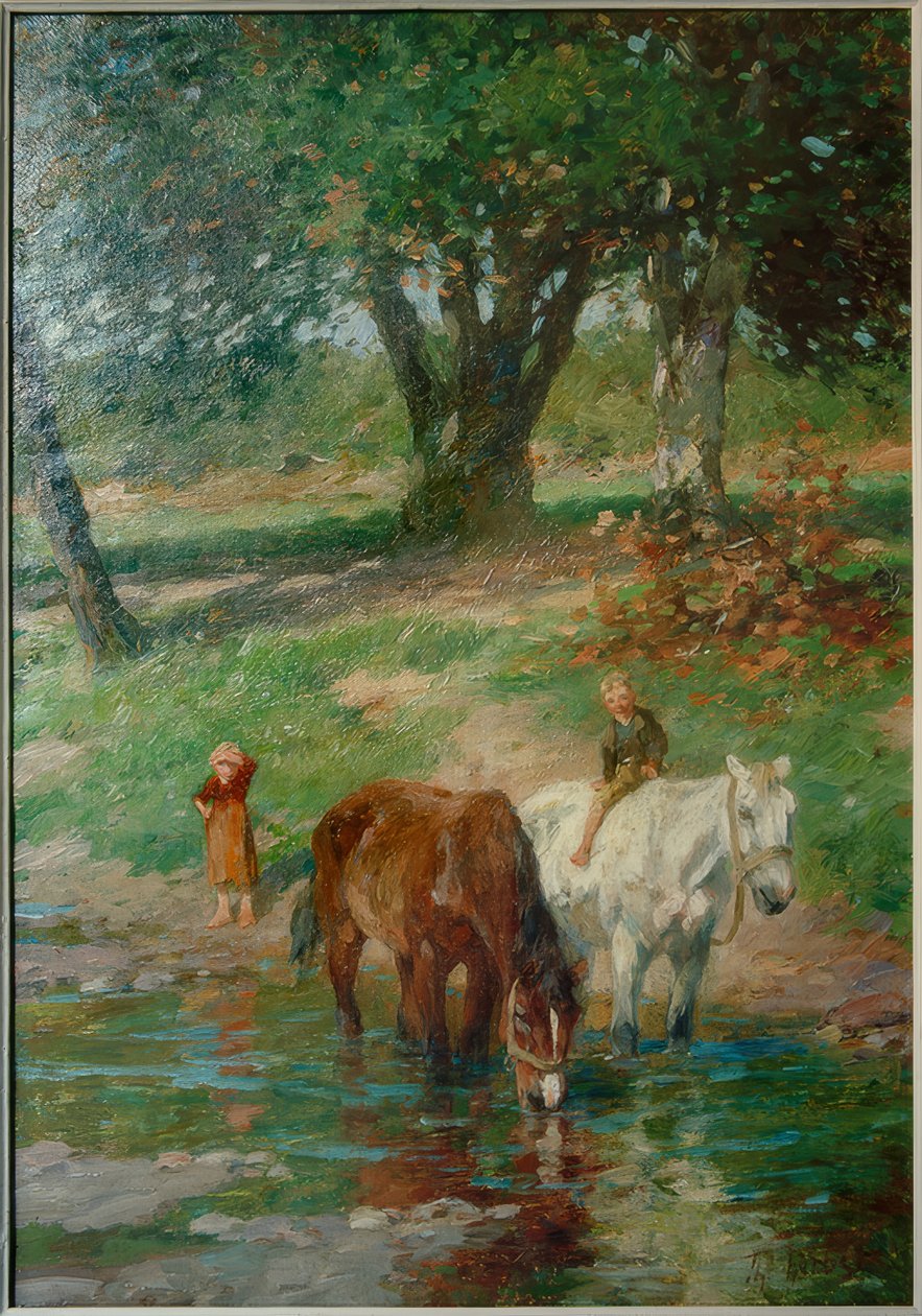 Cavalos nas poções de Thomas Ludwig Herbst