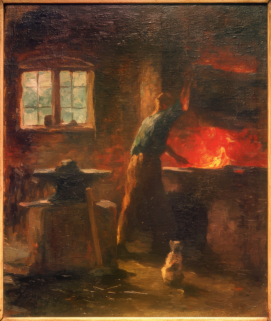 Forja em Tangstedt de Thomas Ludwig Herbst