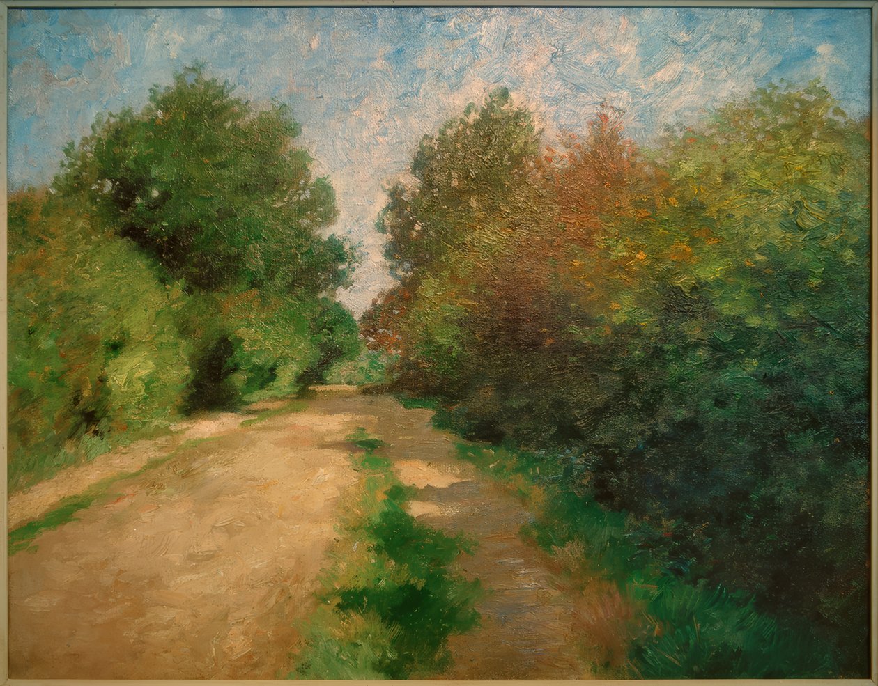 Caminho ensolarado de Thomas Ludwig Herbst