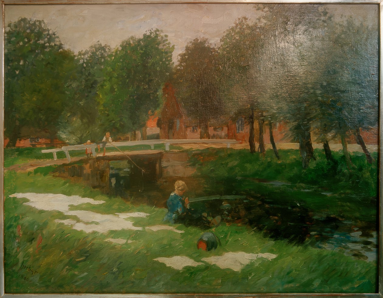 Alvejante no canal de Thomas Ludwig Herbst
