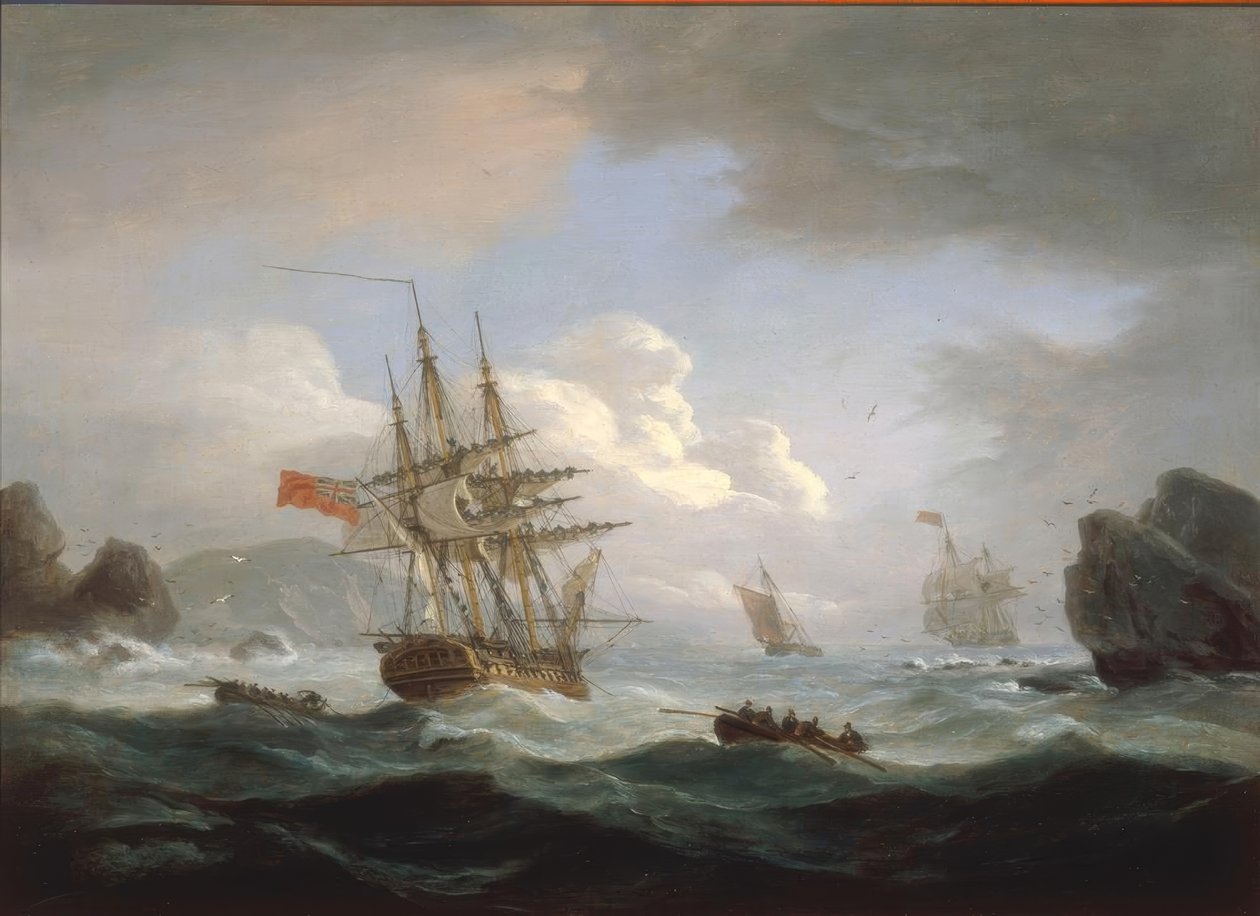 Plymouth Sound de Thomas Luny