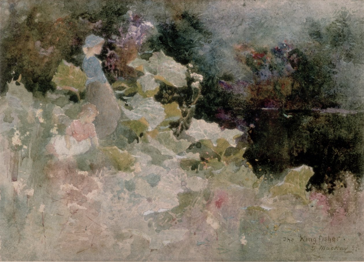 O Martim-pescador, 1899 de Thomas Mackay