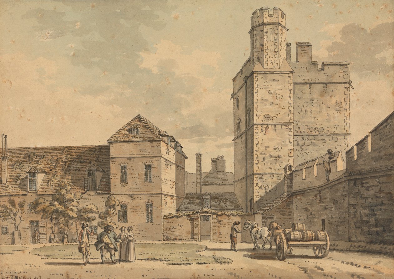 Torre Winchester, Castelo de Windsor de Thomas Malton