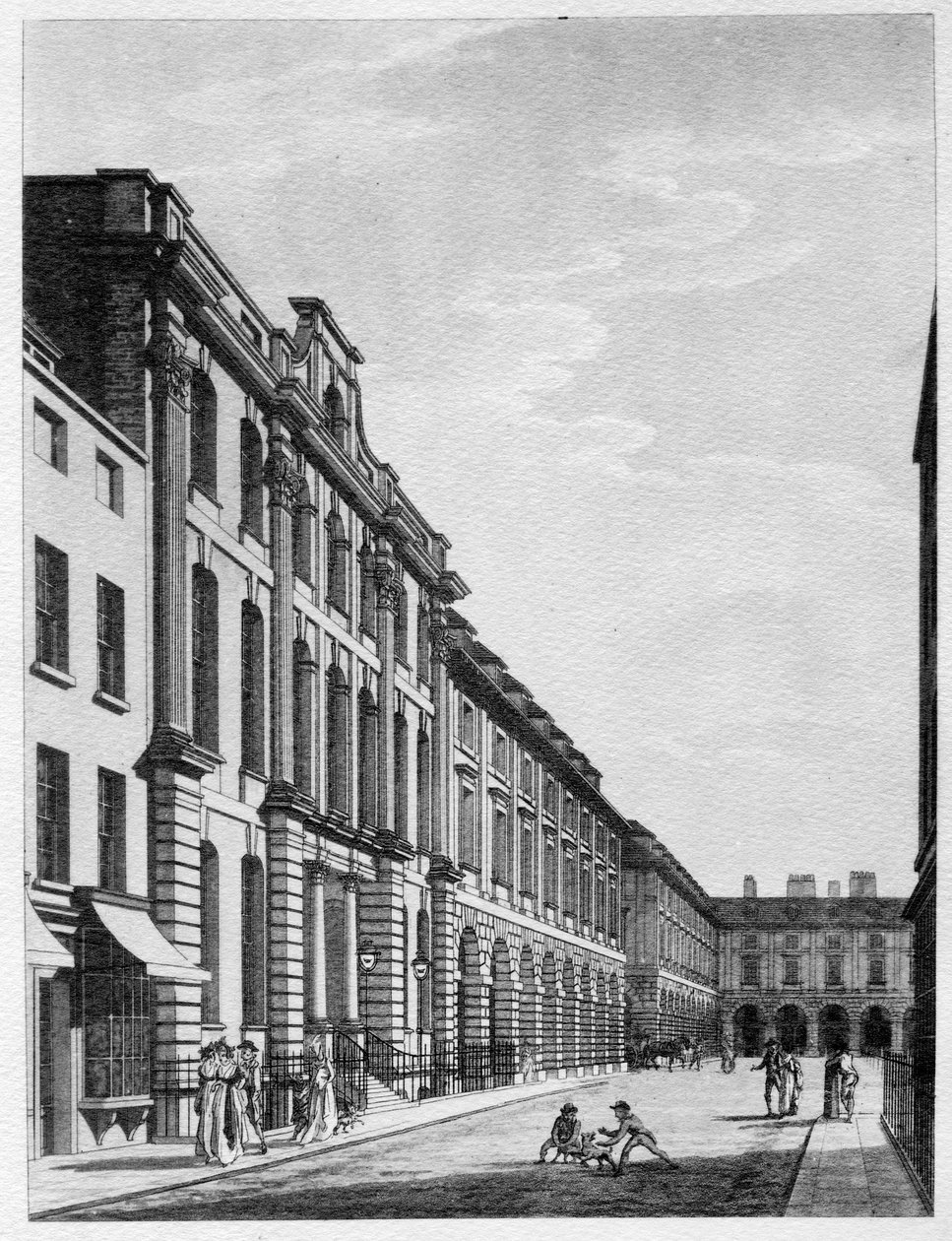 Covent Garden, 1796 de Thomas Malton Jnr.