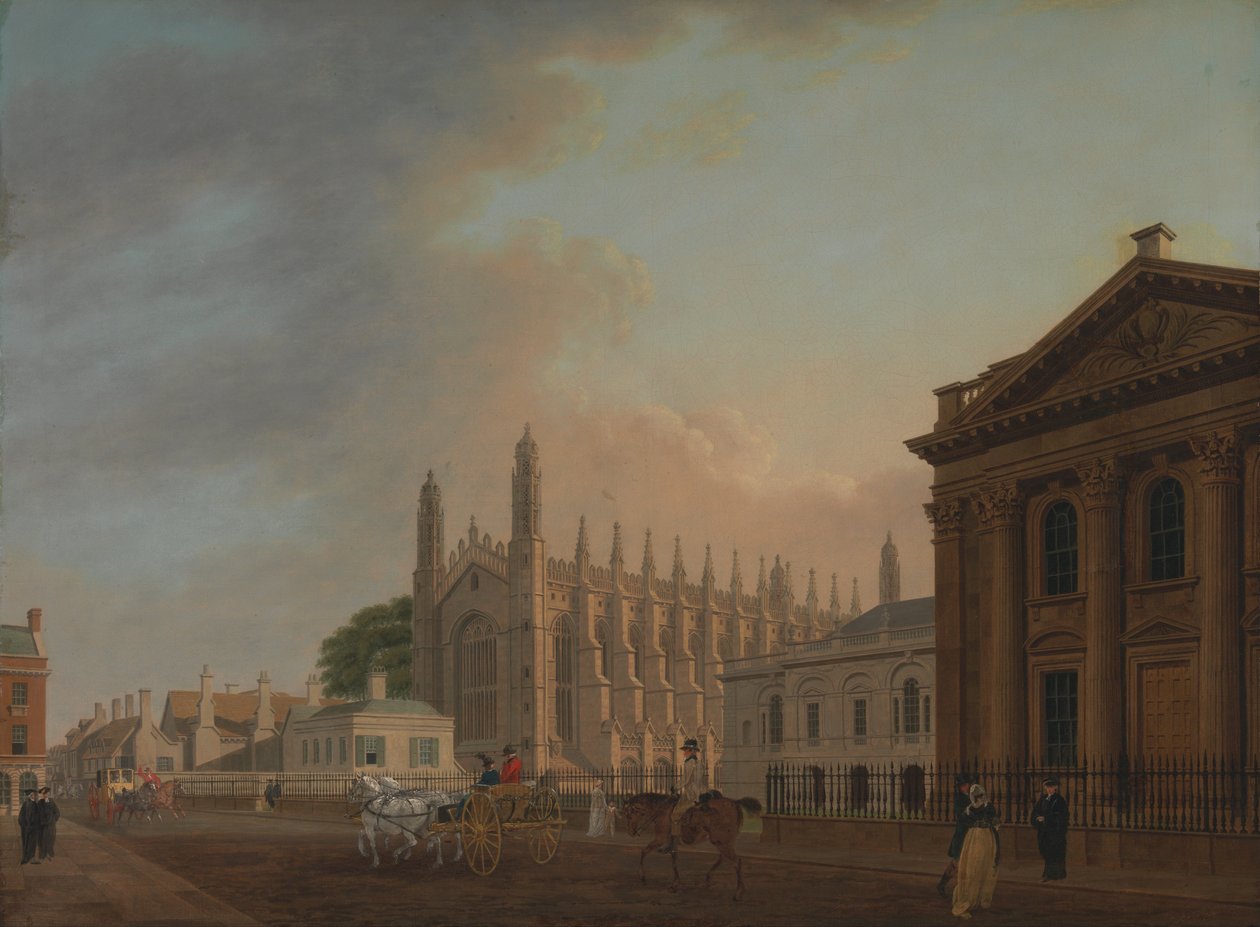 Parada do rei, Cambridge de Thomas Malton the Younger