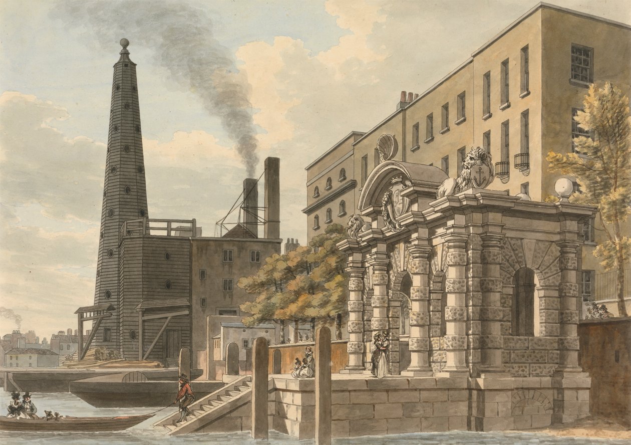 Portão de Água de York de Thomas Malton the Younger