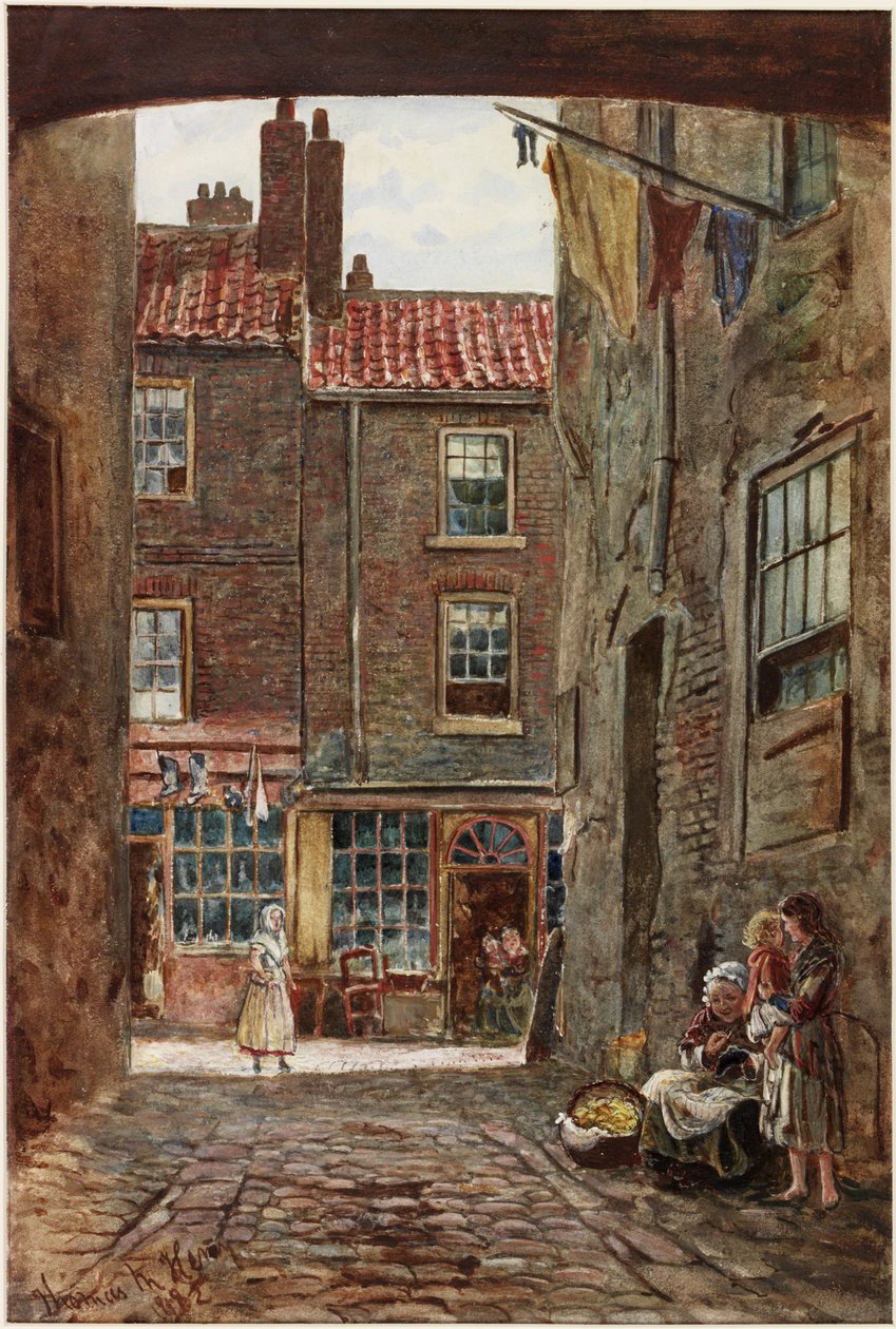 Holmes &39;Wharf, Sunderland (aguarela sobre papel) de Thomas Marie Madawaska Hemy