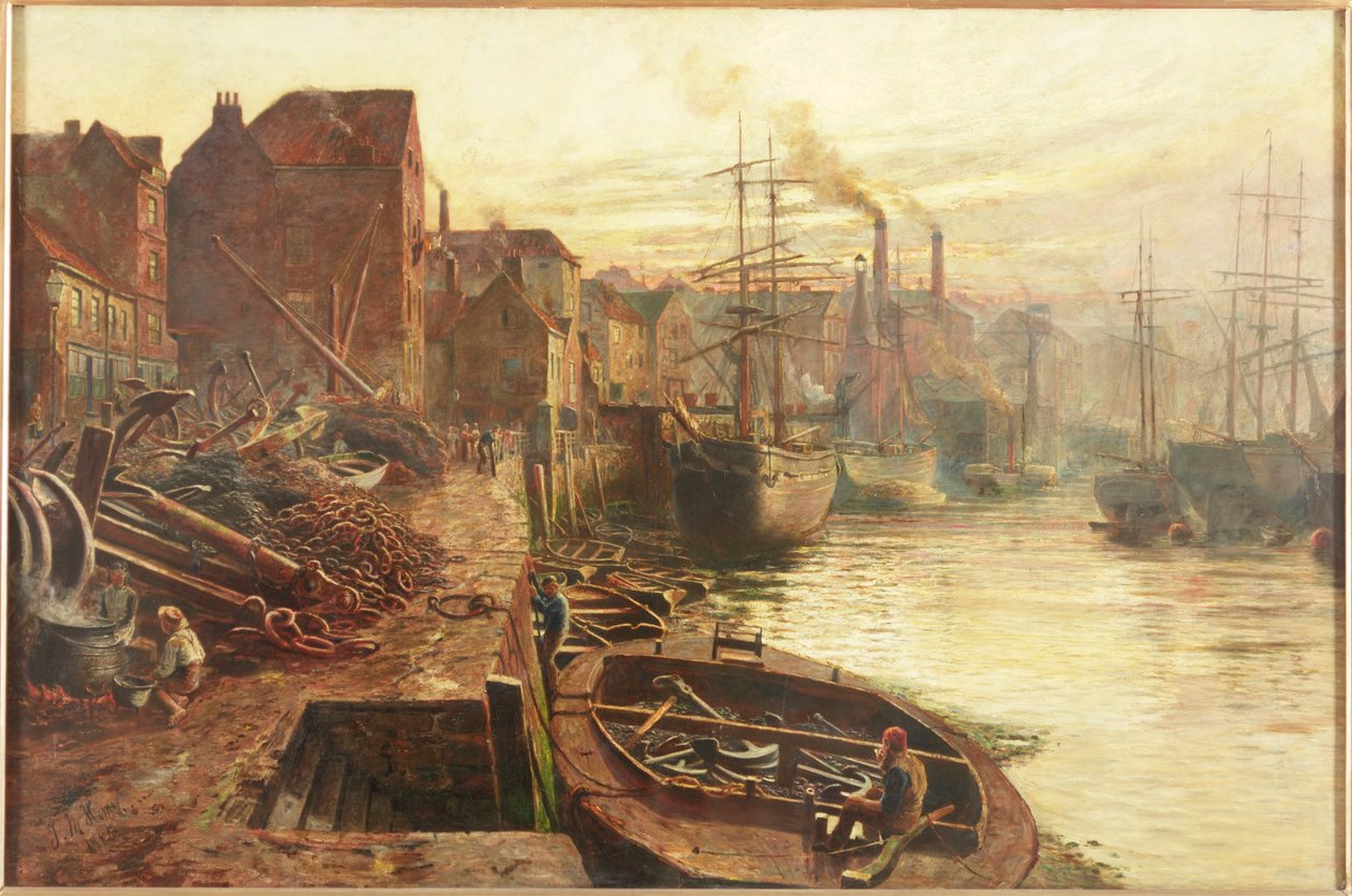 Old Sunderland, 1885 de Thomas Marie Madawaska Hemy