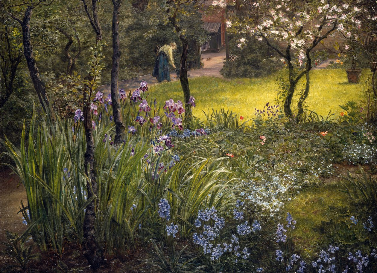 Um jardim de Londres de Thomas Matthews Rooke