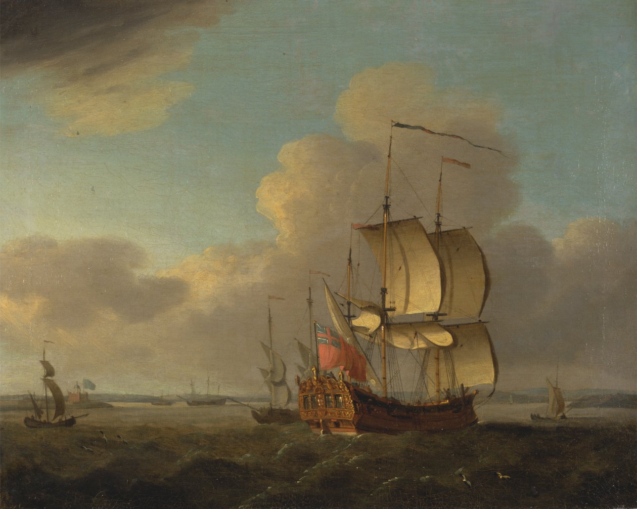 Navegação no estuário do Tamisa de Thomas Mellish