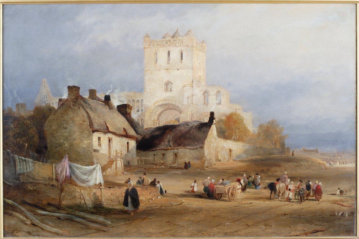 Abadia de Jedburgh, c.1835 de Thomas Miles Richardson