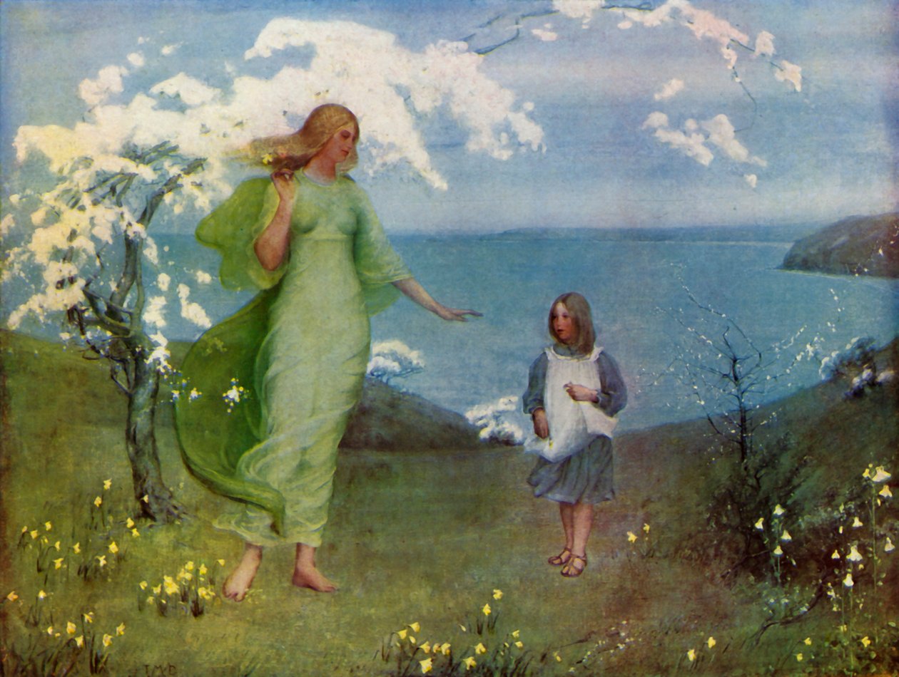Uma visão da primavera, 1902, 1936. de Thomas Millie Dow