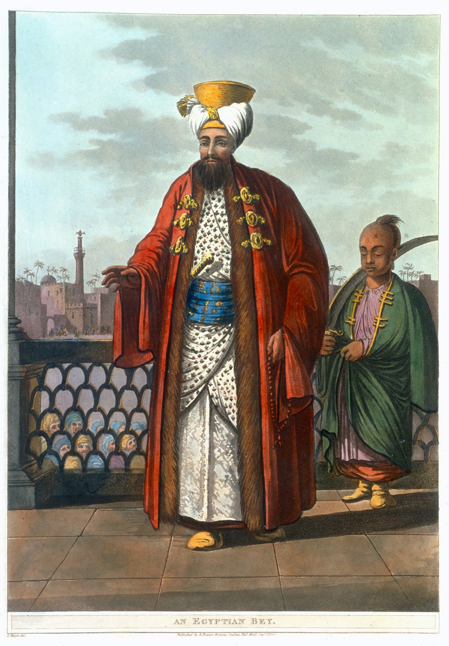 Um bey egípcio, 1802 de Thomas Milton