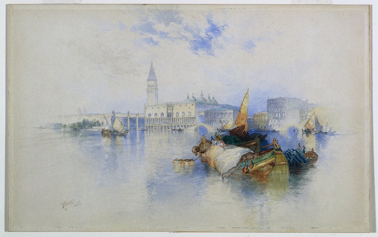 Bacia de San Marco de Thomas Moran