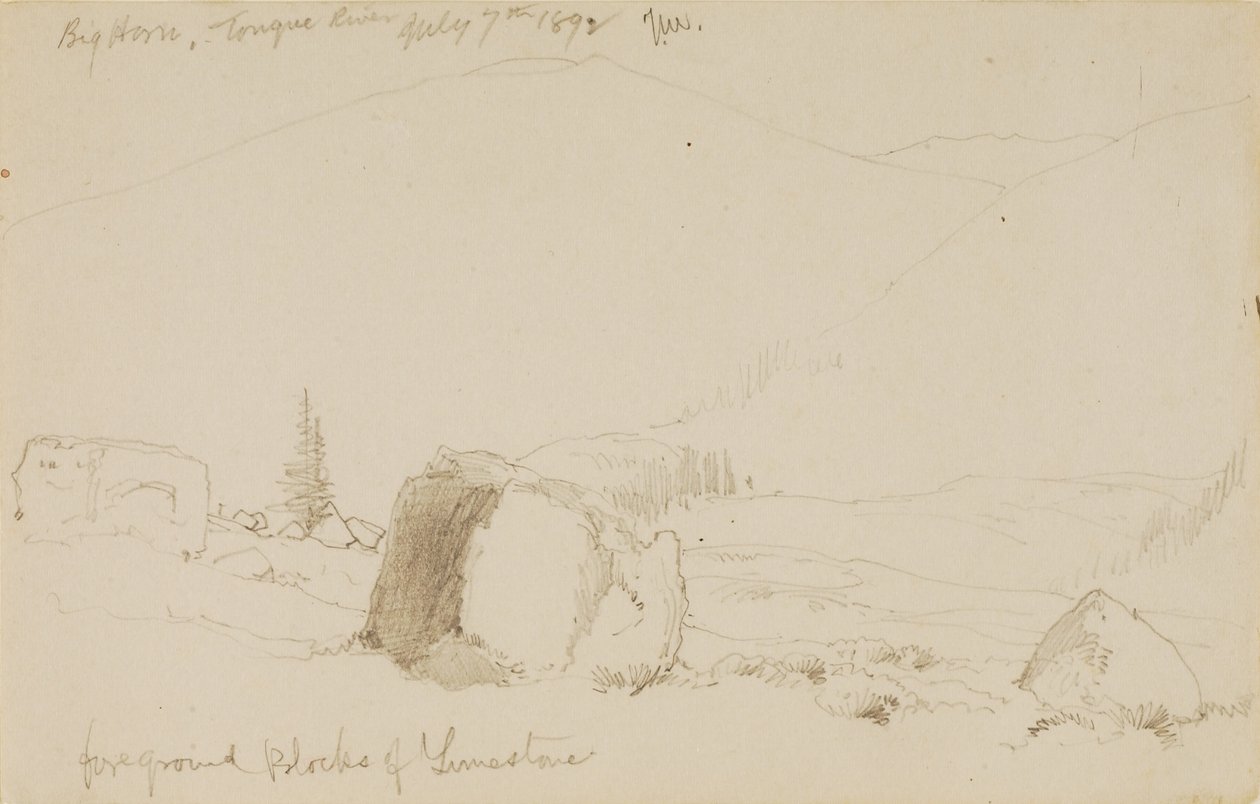 Big Horn, Rio Tongue de Thomas Moran