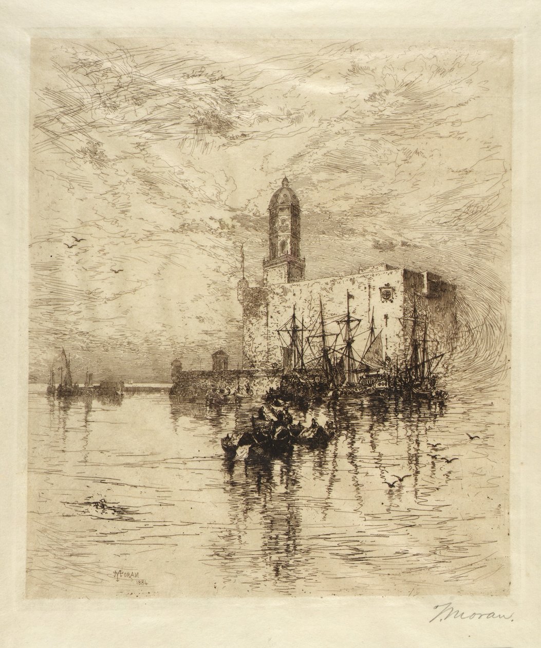 Castelo de San Juan de Vlua, Vera Cruz de Thomas Moran