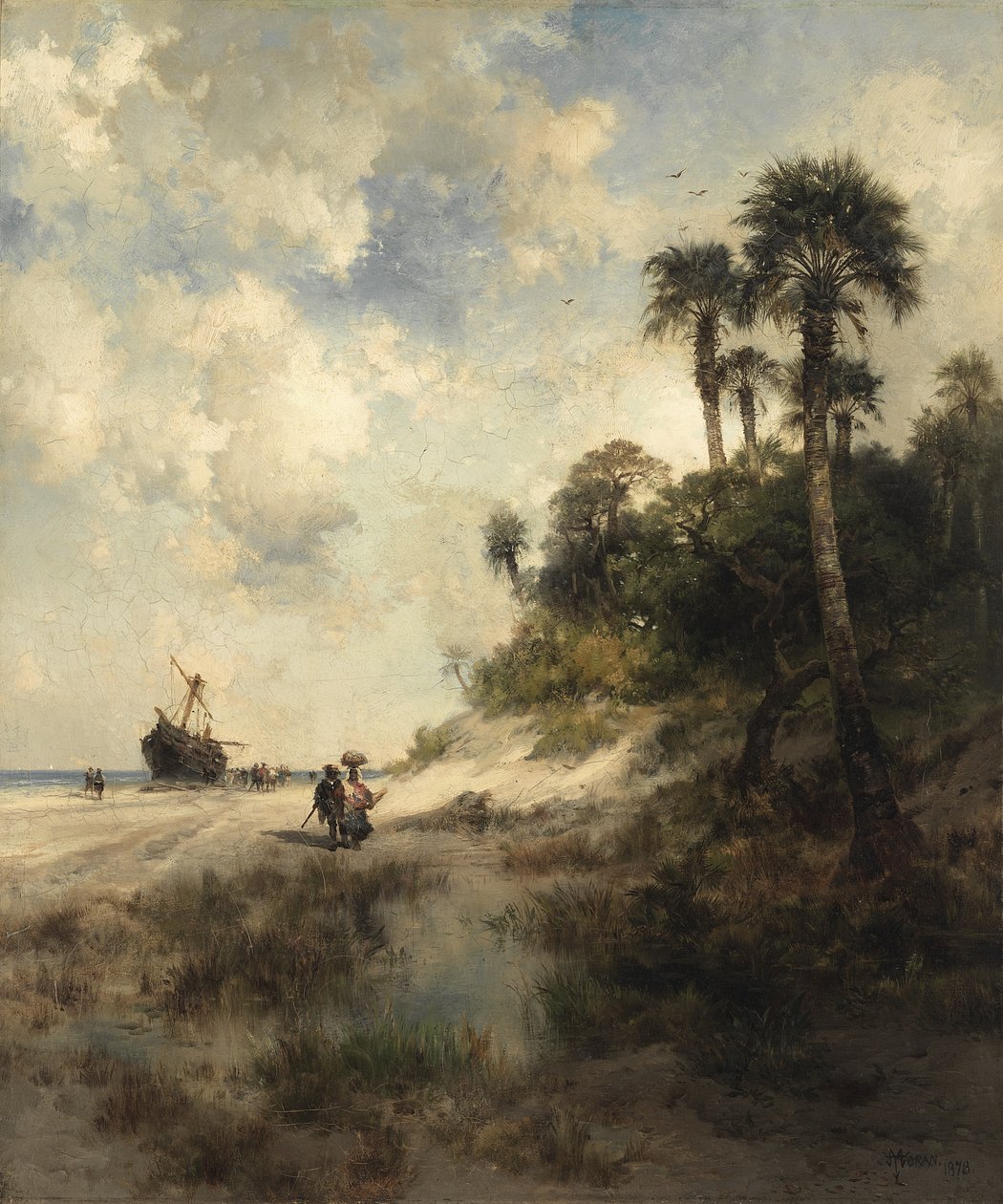 Ilha Fort George de Thomas Moran