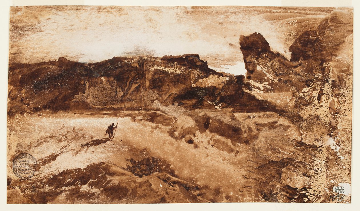 No deserto, Arizona de Thomas Moran