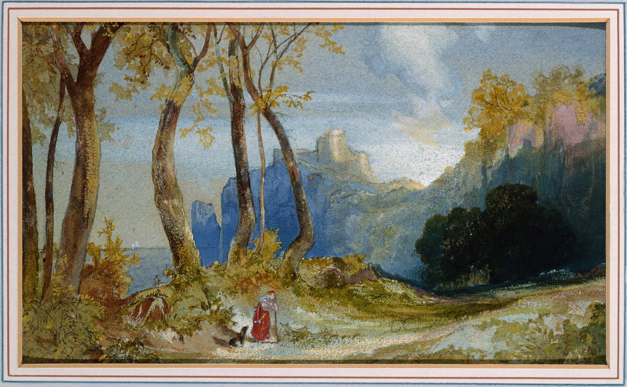 Nas colinas de Thomas Moran