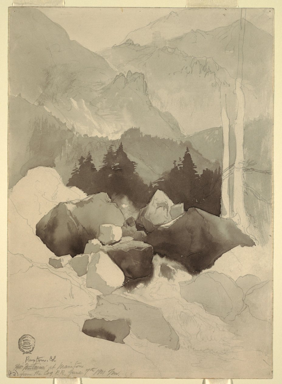 7 de junho de 1901 de Thomas Moran