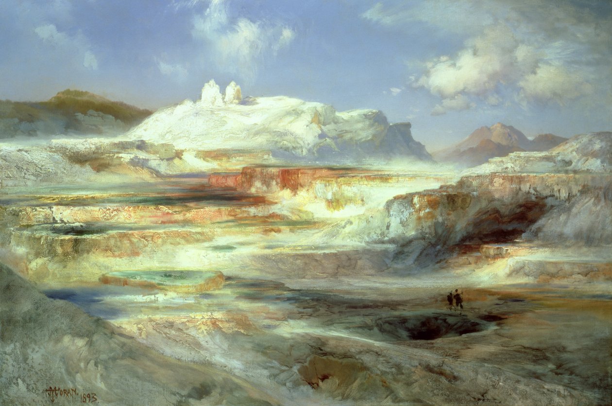 Júpiter Terrace, Yellowstone de Thomas Moran