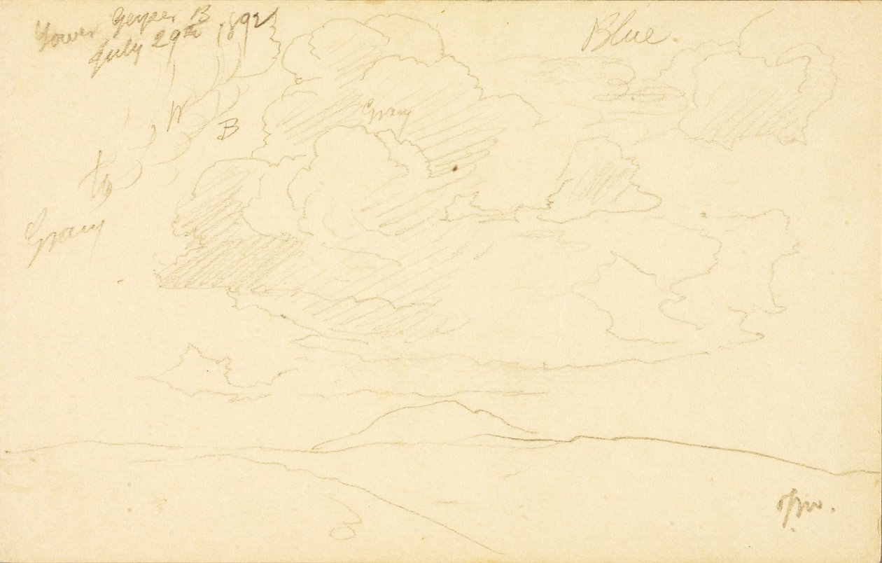 Bacia inferior do Geyser de Thomas Moran