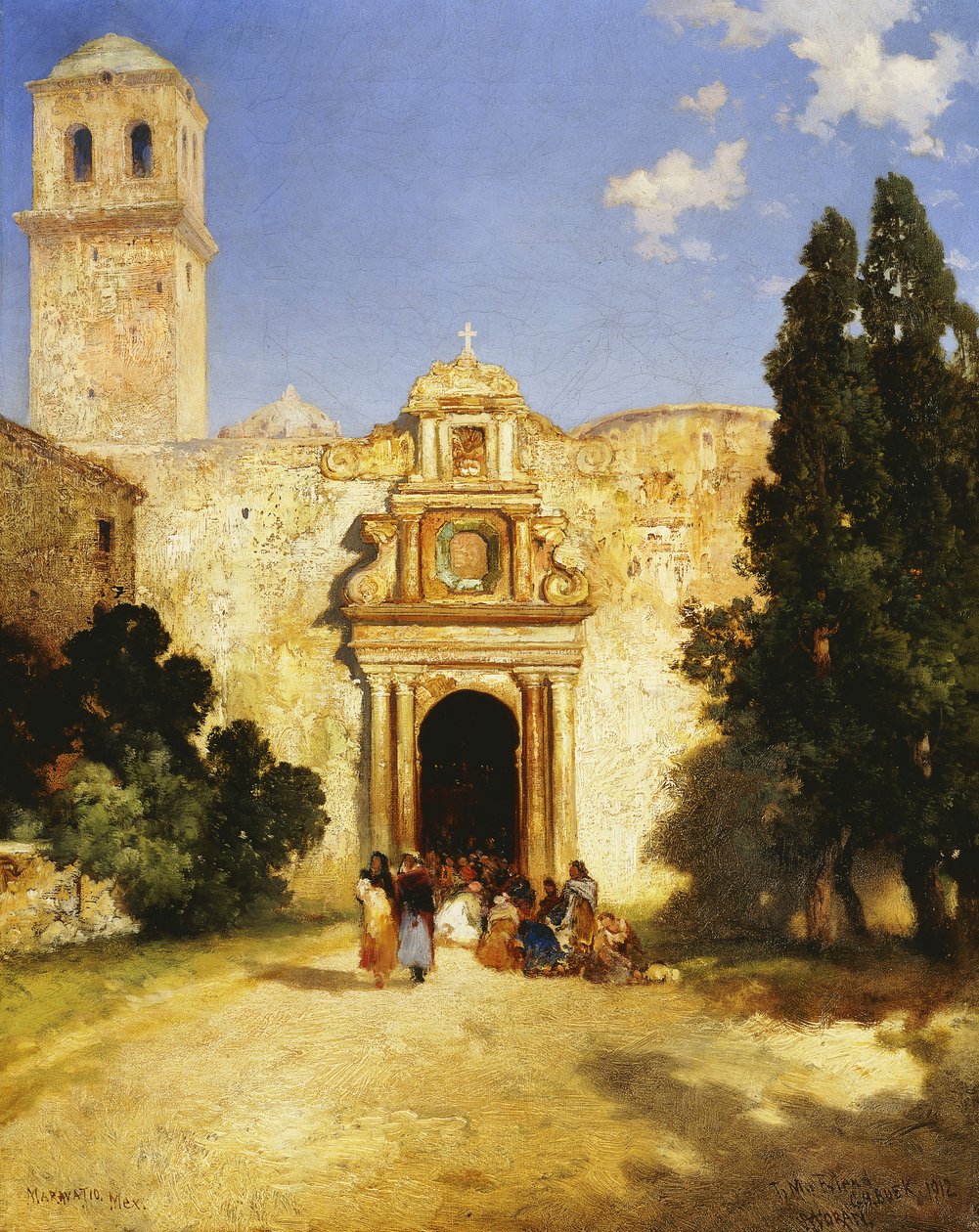 Maravatio, México, 1912 de Thomas Moran